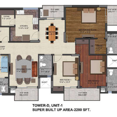 Tower D 1 Tower D 1